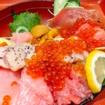 ニダイメ 野口鮮魚店 - うまい丼DX