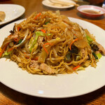 Naochan Ramen - 中華麺を使用した中華屋の焼きそば(大盛)