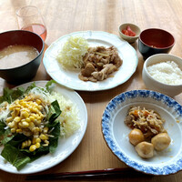 羅豚 ギンザ・グラッセ - 黒豚の生姜焼き御膳