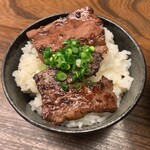 牛骨白湯ラーメン Azuma - ミニハラミステーキ丼【2023.2】