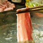 Abara daikon - 初夏の野菜たっぷりハーブ豚のしゃぶしゃぶコース4500円⇒3980円◆