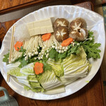 久兵衛 - カニ鍋野菜