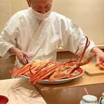 すし処 めくみ - 紅ズワイガニ