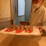 すし処 めくみ - 牡丹海老