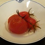 きんとき - 「フルーツトマトのみつ煮」