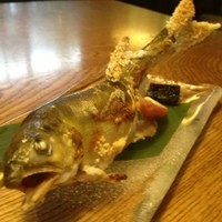 九つ井 本店 - 鮎の塩焼き