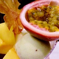 グランド キッチン - 2013.6.21　トロピカルフルーツパフェセット　2915円（サービス料含む）