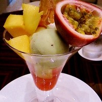 グランド キッチン - 2013.6.21　トロピカルフルーツパフェセット　2915円（サービス料含む）