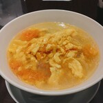 Hibiyaen - トマトと卵の塩スープ麺　アップ