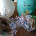 cafe nekoji - 前回のチョコクレープ、モンブランクレープ。