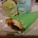 cafe nekoji - 前回のモンブランクレープ。