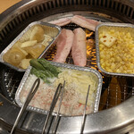 焼肉きんぐ - アルミシリーズ。じゃがバターうますぎる