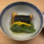 一本杉 川嶋 - 穴子の磯辺揚げ