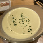 焼肉きんぐ - 冷製コーンクリームスープ