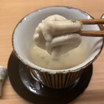 一本杉 川嶋 - 鱈の白子　粕汁