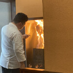 一本杉 川嶋 - 名物　藁焼き