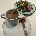 メイ - ❼キジのスープ、スネ肉。