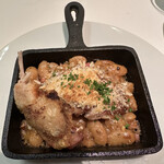 メイ - 鶉、フランス産白インゲン豆のカスレ