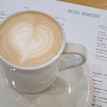 Rose Bakery - ラテ　714円