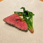 luogo - 飛騨牛　白インゲン　ほうれん草