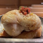 らん亭～ 美日庵 - 3㌕超の天然とら河豚の焼白子