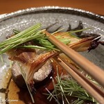 らん亭～ 美日庵 - 河豚のカマの焼河豚