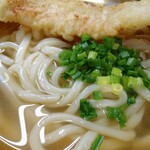 讃州手打ちうどん 我龍 - あなご天かけ温