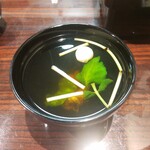 うなぎ 魚政 - 肝吸い