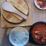 韓国料理 ビビム - スンドゥブ定食950円