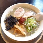 煮干中華 あさり - 辛味そば(並) 800円