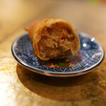 さんま黒焦げ食堂 - フカヒレの春巻き