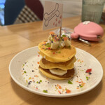 サッカバッカ - 犬パンケーキ（バナナ入り）