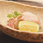 新ばし 星野 - ふぐの白子焼き