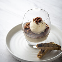 ESPRESSO BUDINO　エスプレッソ プリン ヘーゼルナッツのジェラート