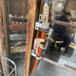 鎗屋町 つぶらや - 開けようとして。一瞬見入ってしまう