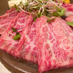 大阪産料理 空 - お肉のアップ！