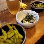 高田屋 - 枝豆とやっこ♪