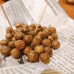 酒工房 架昇 - 長野県産むかごの素揚げ