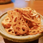 酒工房 架昇 - 愛知県産れんこんチップス