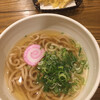 Seigetsu an - 中世博多うどん 四四〇円＋ごぼ天 一五〇円