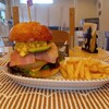 カフェ チコチコ - チコチコバーガー　森のホットコーヒーセット