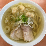 日陰 - 海老ワンタンメン950円