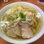 日陰 - 海老ワンタンメン950円