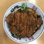 甲子園一貫樓 - チキンカツ麻婆麺￥１４００