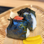 食堂べん - 料理写真:Ａセット 明太子 ＆ 生のり佃煮☆