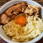 いちげん - 料理写真:釜チー肉増しダブル