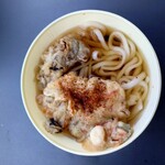 丸美屋自販機コーナー - 天麩羅うどん　舞茸天付　倶楽部活動済