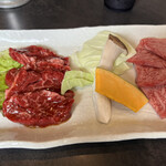 肉処 神 - お試しセット 2種盛