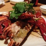 活海老バル orb 中華 - ◆オマール海老～にんにく蒸し～