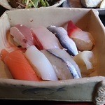 おさかな亭 粋 - 鮨７貫